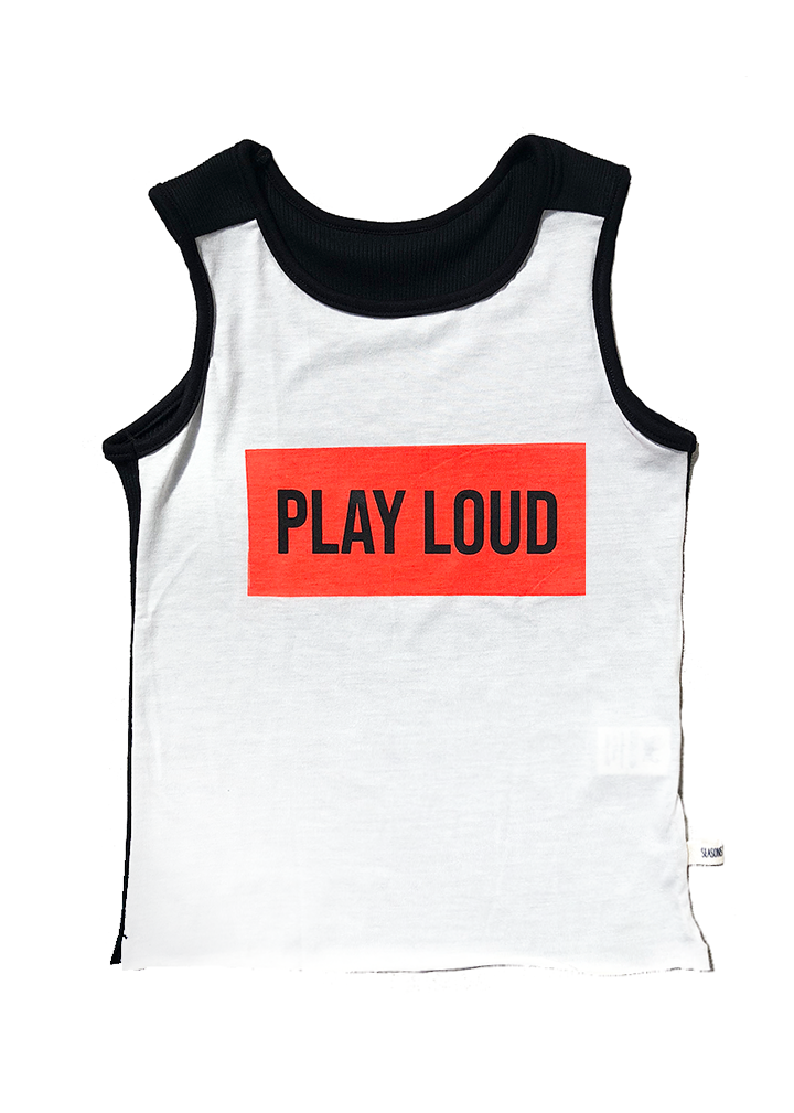 Play Loud sleeveless t-shirt