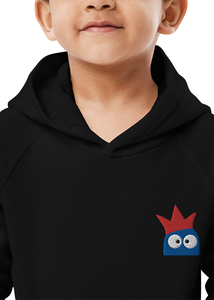 Be Yourself black cotton eco hoodie