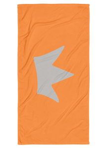 Crown Logo beach towel