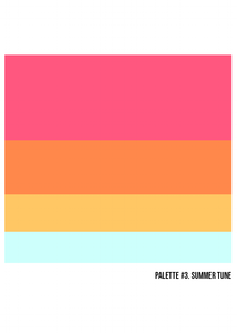 Palette #3. Summer Tune tee