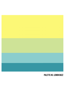 Palette #6. Lemon Buzz tee