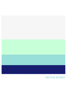 Palette #8. Sea Shanty tee