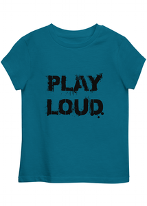 Play Loud organic cotton tee