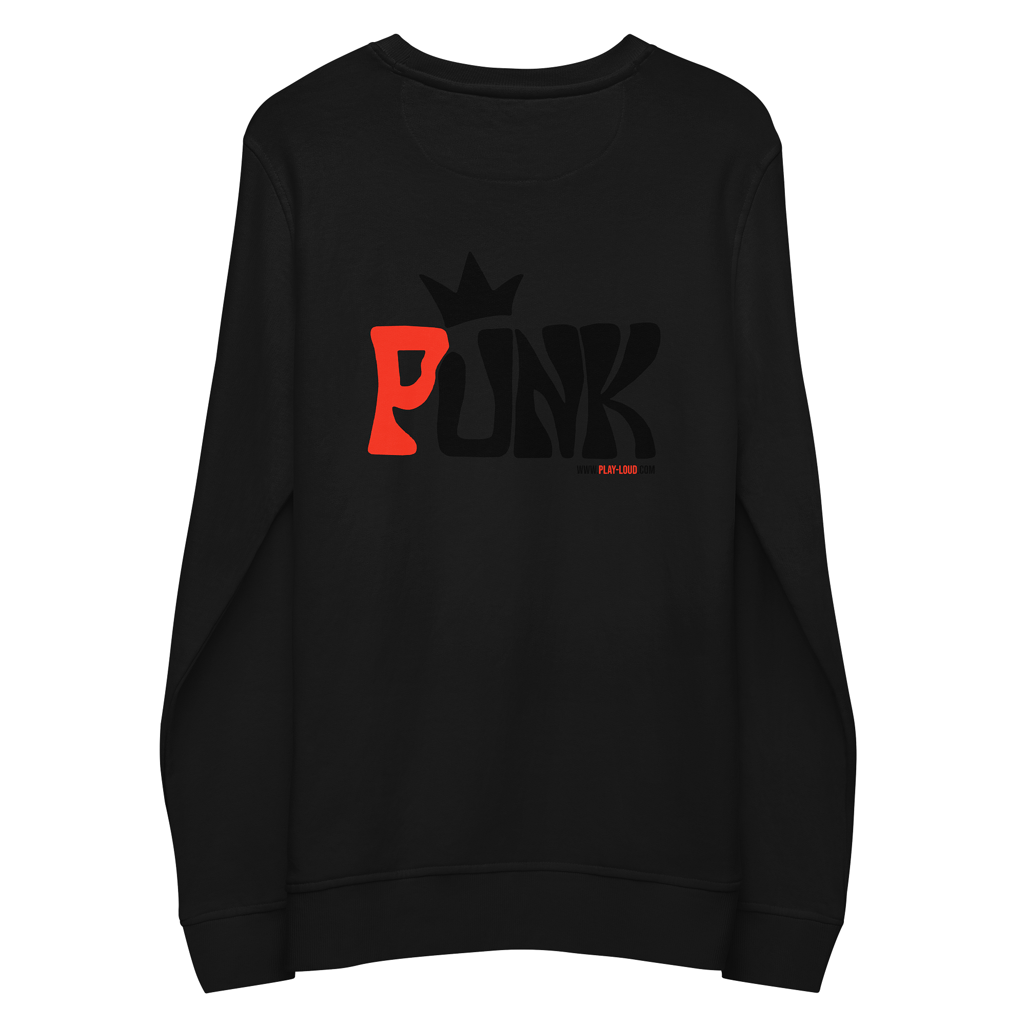 Punk unisex organic sweatshirt for teens & adults